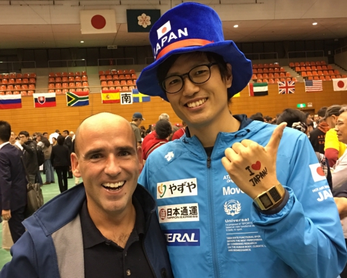 World Champion Yudai Fujita from Japan
